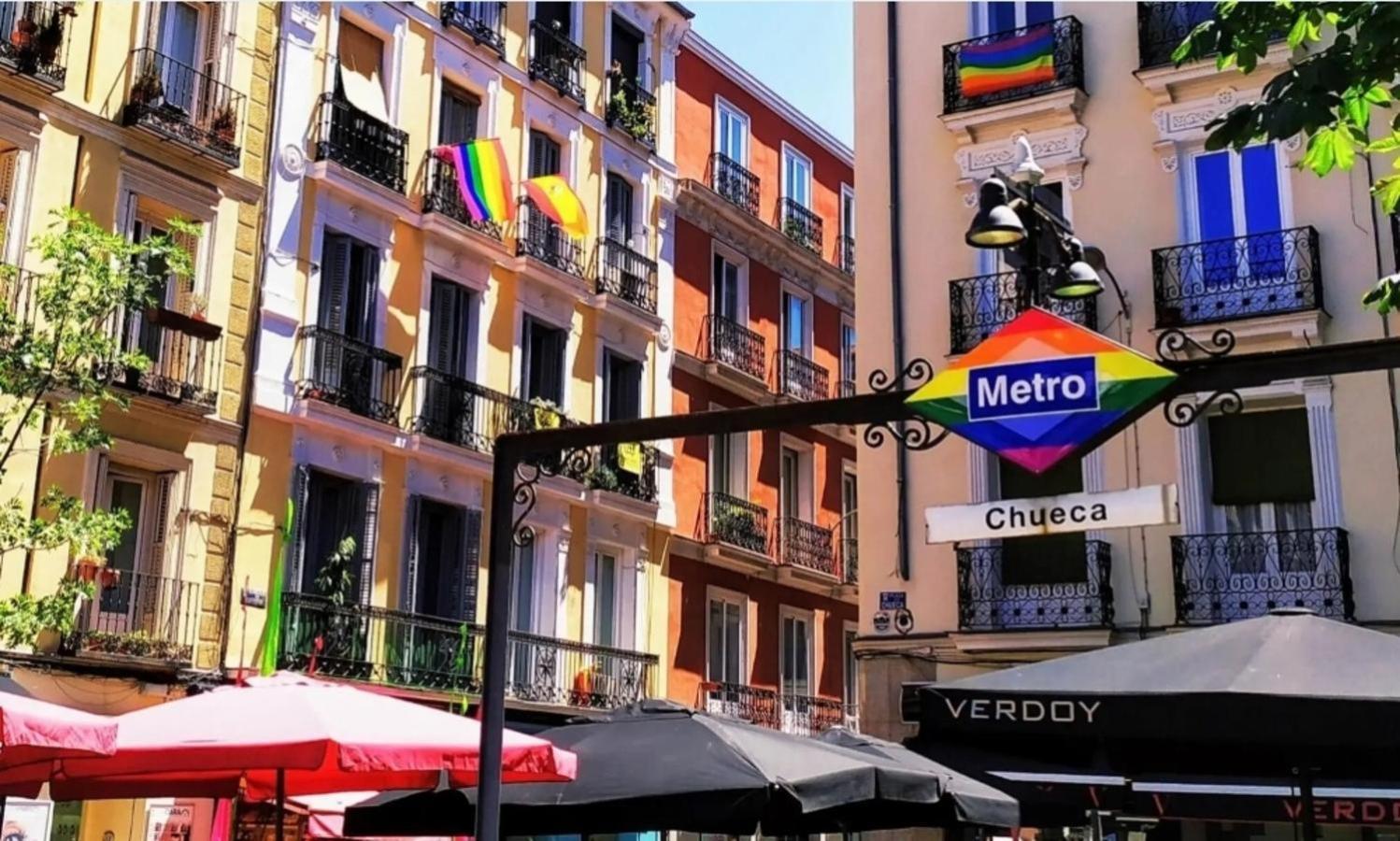 Amazing Apt 1Hab Para 4Pax En La Plaza De Chueca Madri Exterior foto